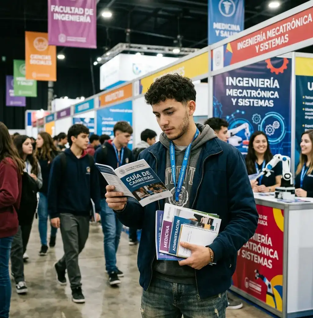 Joven descubriendo su camino profesional