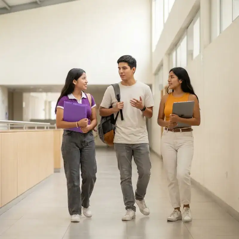 Joven explorando su vocación profesional